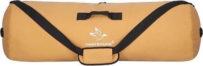 WHITEDUCK HOPLITE Heavy Duty Military Canvas Duffel Bag, Army Cargo Style, Foldable Tactical