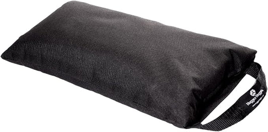 Hugger Mugger 10lb Yoga Sandbag - Adds Weight to Your Poses, Zipper Cover, Sturdy Handle, Silica