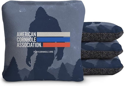 ACA Synergy Soft Professional Cornhole Bags Dual Sided Regulation 6x6 Set of 4 Retro Stripes
