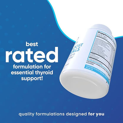 NuEthix Formulations Thyro-Boost Essentials, Non-Glandular Support to Assist with Optimal Thyroid