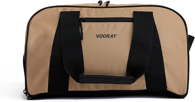 Vooray Burner Gym Duffel Bag, Gym Bag for Women and Men with Shoe Compartment, Weekender, Overnight