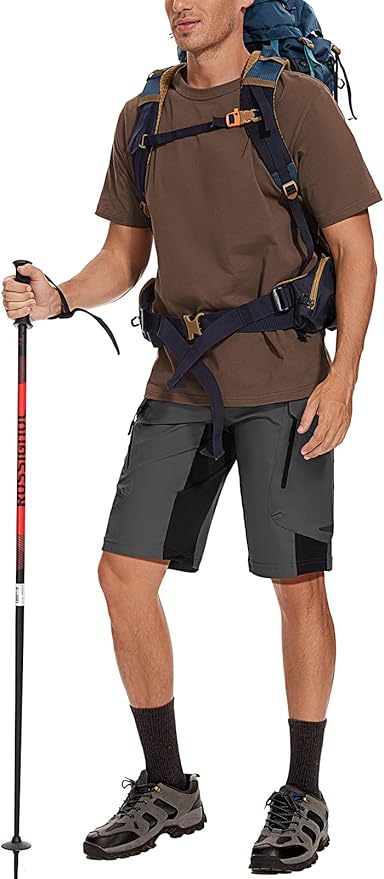 XKTTAC Men's Outdoor Quick Dry Lightweight Stretchy Shorts for Hiking, Tactical, Camping, Travel