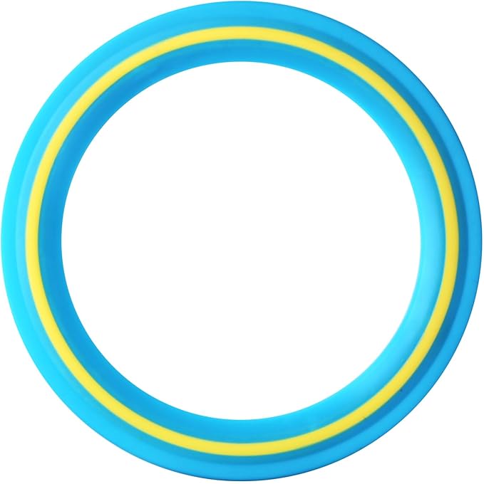 JEEFUD Flying Disc for Kids Adults 11 inch Flying Ring, 3 Pack Beach Backyard Sports Play Soft