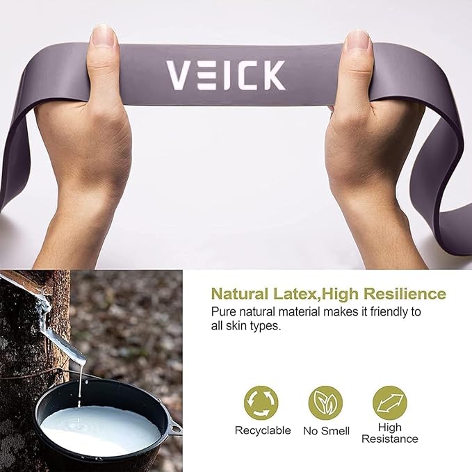 VEICK Resistance Bands for Working Out, Exercise Bands, Workout Bands, Pull Up Assistance Bands