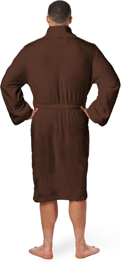 NFL Adult Unisex Silk Touch Bathrobe, Officially Licensed Loungewear, Soft Plush Polyester