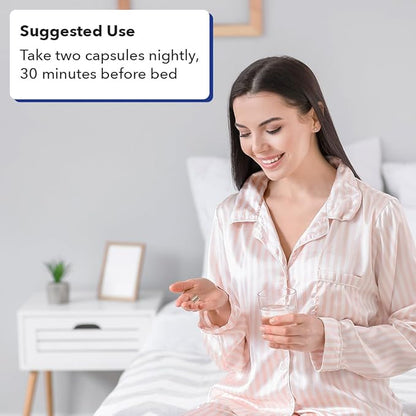 LifeSeasons Rest-ZZZ - Natural Sleep Support Supplement - Fall Asleep & Stay Asleep - Calms Nervous