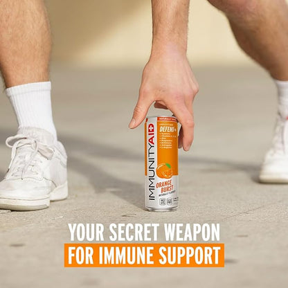 IMMUNITYAID Wellness Blend, With Echinacea, Zinc, Astragalus and Vitamin C, Only 45 Calories, 100%