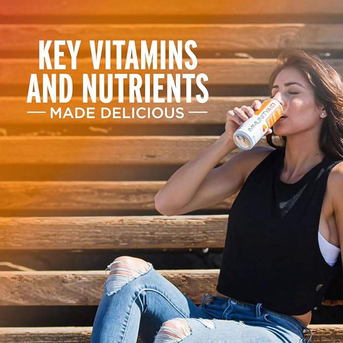 IMMUNITYAID Wellness Blend, With Echinacea, Zinc, Astragalus and Vitamin C, Only 45 Calories, 100%