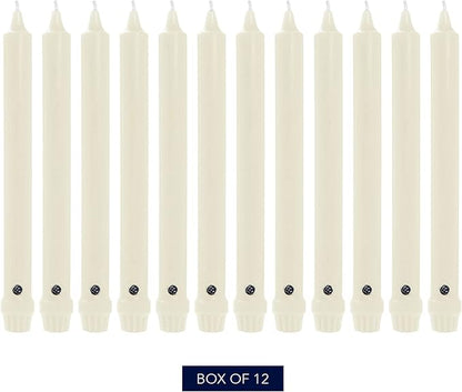 Colonial Candle Ivory Unscented 12 Inch Classic Candles