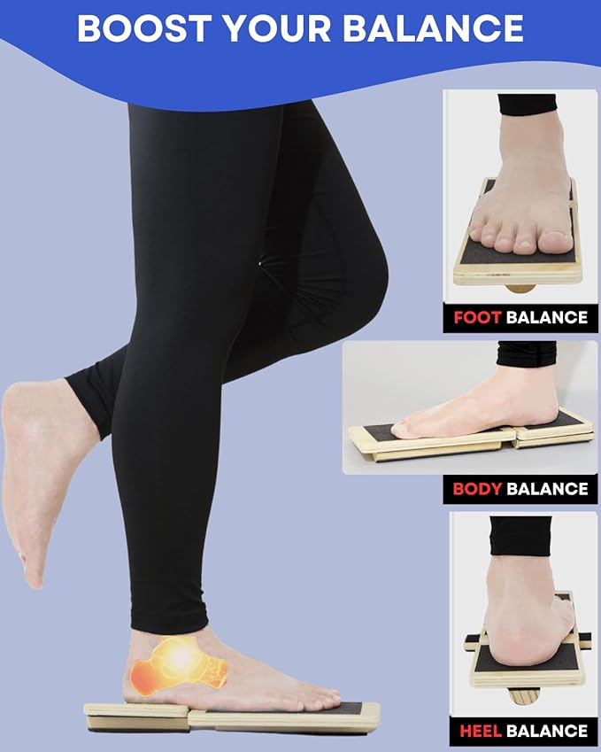 Ankle Strengthener, Single Leg Balance Board for Ankle Rehab, Foot Trainer for Mobility, Foot