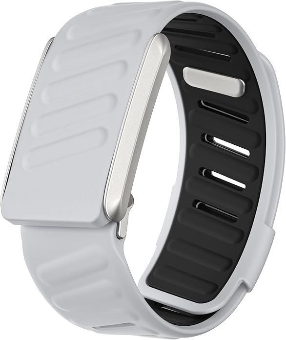 Comfort Durable Silicone Wristband Compatible with WHOOP 4.0 Band, Soft Silicone Sports Loop Strap