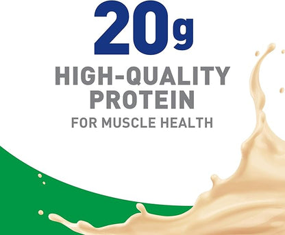 BOOST High Protein with Fiber Ready to Drink Complete Nutritional Drink, Caramel, 8 fl oz Bottle
