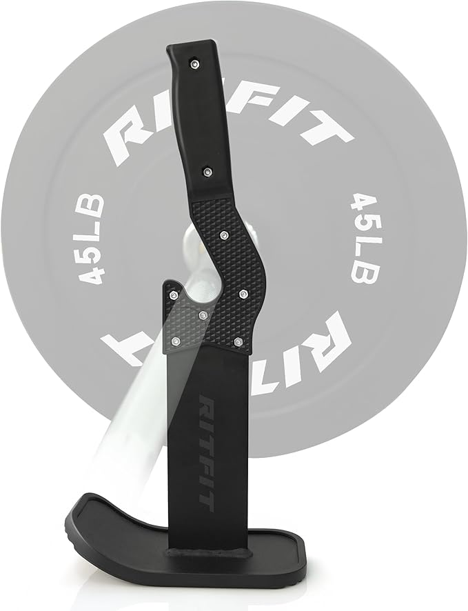 RITFIT Deadlift Jack/Barbell Jack Unload 660LB Barbell Stand With Non-slip Handle and Base, Perfect
