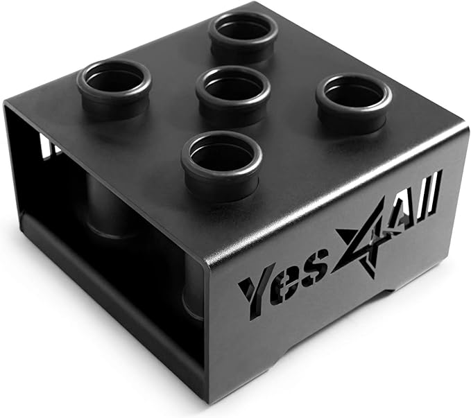 Yes4All Vertical Storage Rack, Home Gym Organizer, Barbell & Dumbbell Rack for 2-inch Olympic &