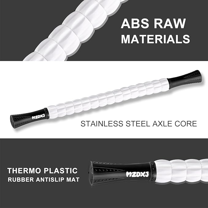 MZDXJ Muscle Roller Stick for Athletes - Deep Tissue Fascia Blaster & Roller Massager for