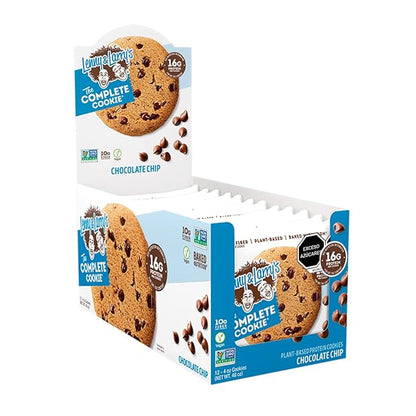 Lenny & Larry's The Complete Cookie, Chocolate Chip, Soft Baked, 16g Plant Protein, Vegan, Non-GMO