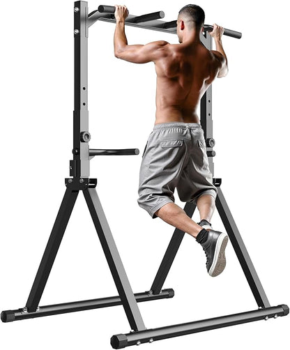 Pull Up Station Pull Up Bar for Home Gym Equipment Dip Station Power Tower Strength Training