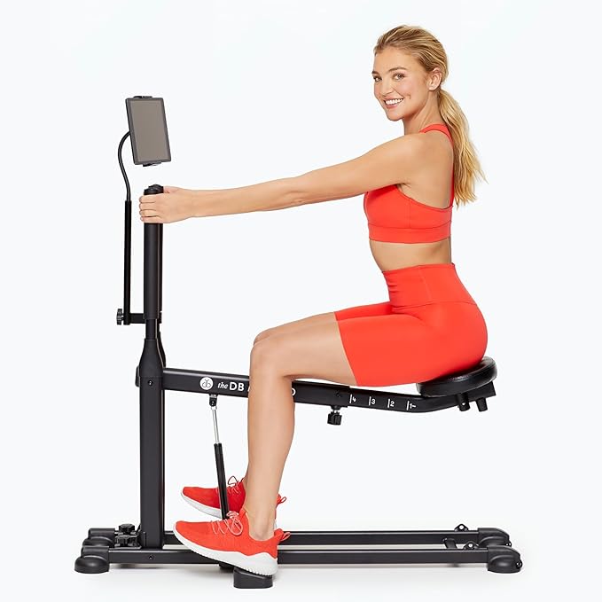 The DB Method Squat Machine, Workout Equipment for Home Gym, Exercise Leg and Glutes, Low Impact