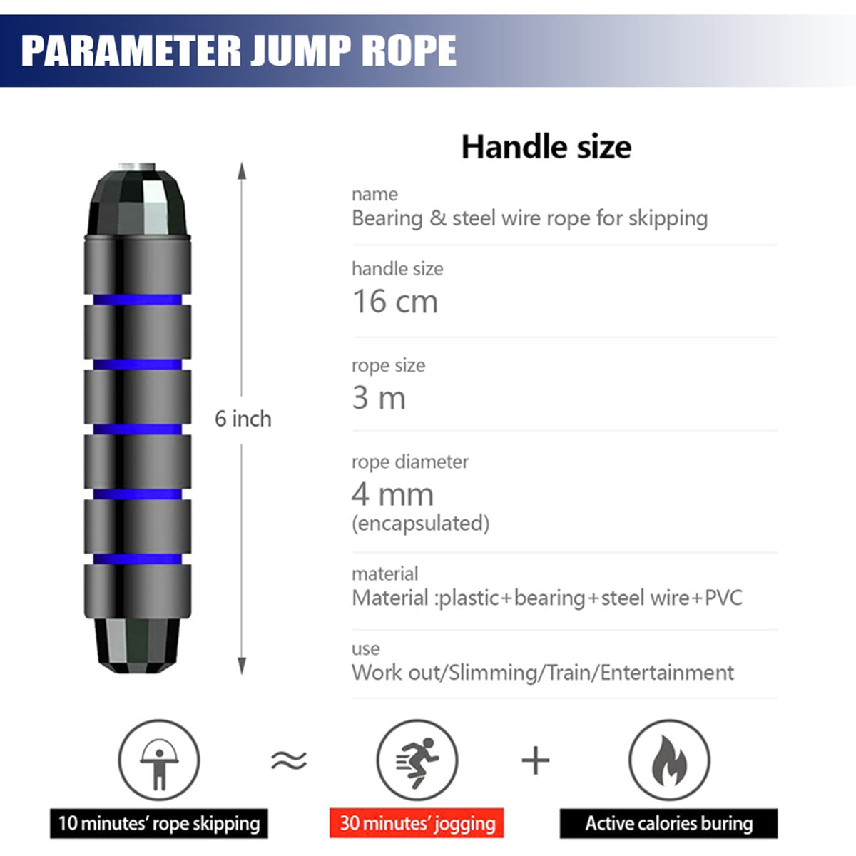 Redify Adjustable Jump Rope,Jump Ropes for Fitness for Men Women