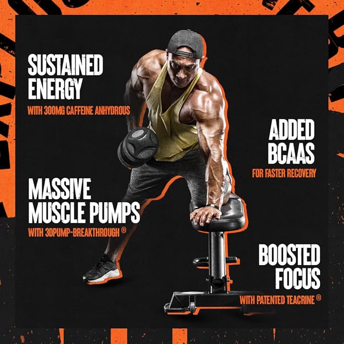 Animal Primal Muscle Hydration + Preworkout Powder ??Contains Beta Alanine, 3DPump, Caffeine &