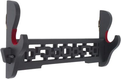 Eforlife Sword Holder Wall Mount Samurai Sword Katana Wakizashi Display Holder Stand Bracket Hanger