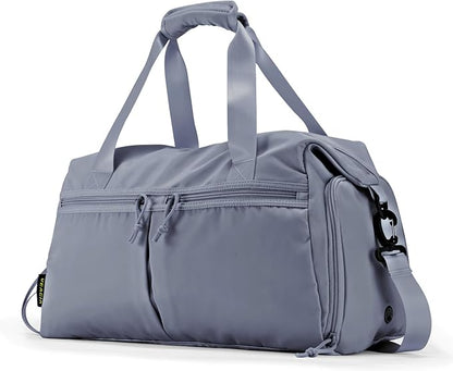 Weekender Duffel Bag with Shoe Compartment And Wet Pocket-Luggage Everyday Overnight Bag for Men