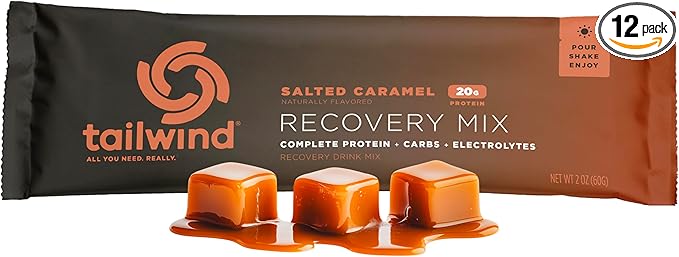Tailwind Nutrition Recovery Mix, 20 Grams Complete Protein, Carbohydrates, and Electrolytes Powder