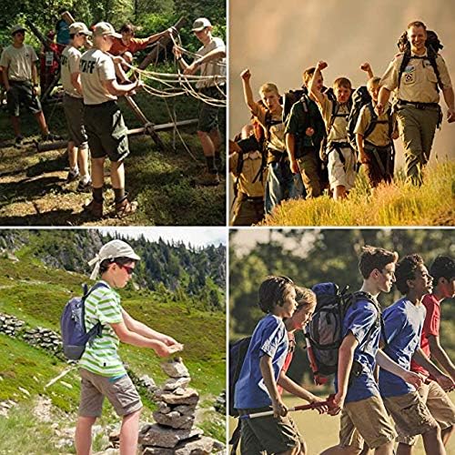 Boy’s Convertible Hiking Pants Lightweight Quick Dry Zip Off Pants for Kids Youth Outdoor UPF 50+