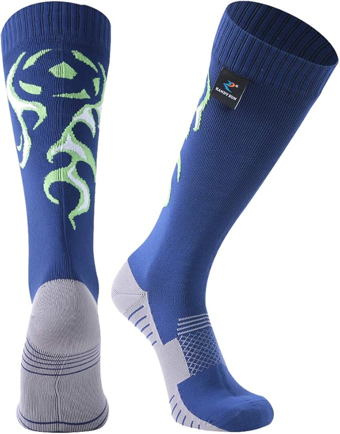 RANDY SUN Waterproof Skiing Socks, [SGS Certified] Unisex Knee High Breathable Hiking Trekking Sock