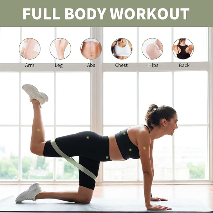 100 PCS Bulk Resistance Bands, Loop Exercise Bands Set for Gym Members Sports Class Students Gift