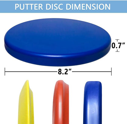 Disc Golf Putter | Flying Golf Discs Set of 6 for Beginners – DIY Your Discs