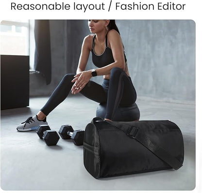 C&F BOGMOST Small Gym Bag for Women & Men,Small Lightweight Duffel Bag Carry On Bags Mini Duffel