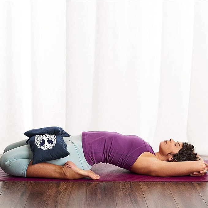 Yoga Sand Bag, Cotton Unfilled for Yogas, Weights & Resistance Training, Portable Weightlifting