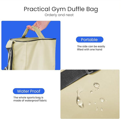 C&F BOGMOST Small Gym Bag for Women & Men,Small Lightweight Duffel Bag Carry On Bags Mini Duffel