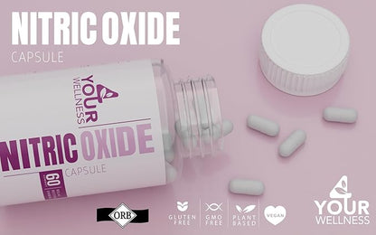 Nitric Oxide Supplement, with L Arginine and L Citrulline Boosting Nitric Oxide Production, Blood