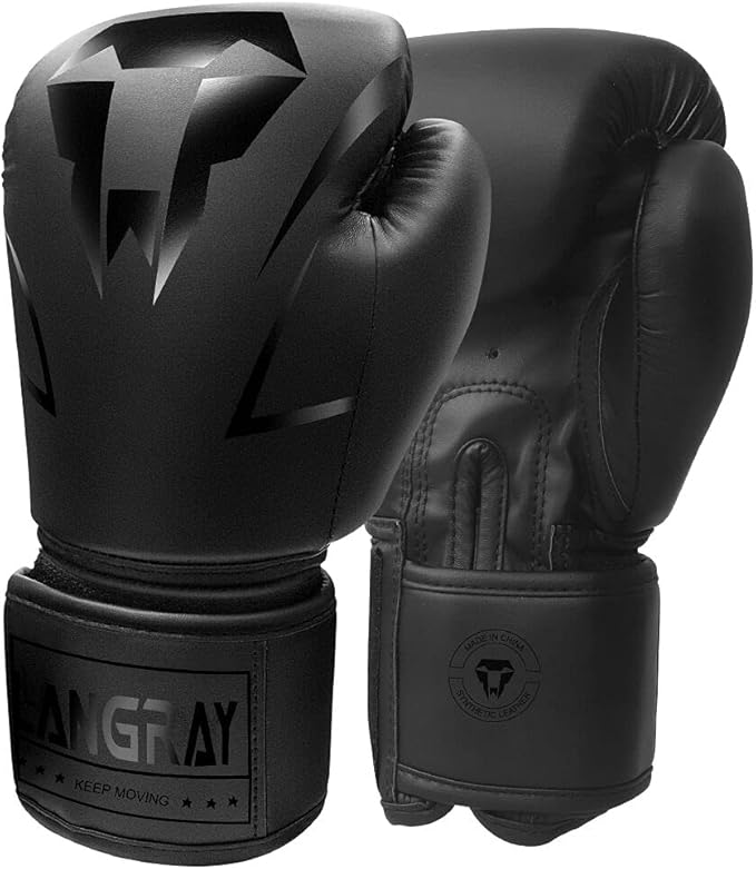 Punch Bag Training Gloves, LangRay MMA Grappling Gloves for Sparring Martial Arts Boxing Training
