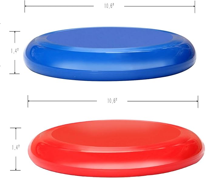 Folding Disc Toss Game Set - Flying Disc Toss Dunk Game Set - Includes 2 Disc Targets with Bean Bag