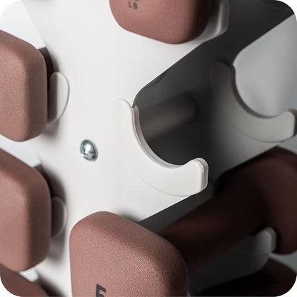 Dumbbell Racks, Space Saving Solution, Sturdy Cast Iron, Home Workout Storage, Heavy Weights