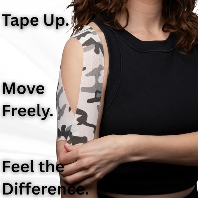 Home Suspension Training Kit & Workout Gloves – Fabric Resistance Band, Kinesiology Tape