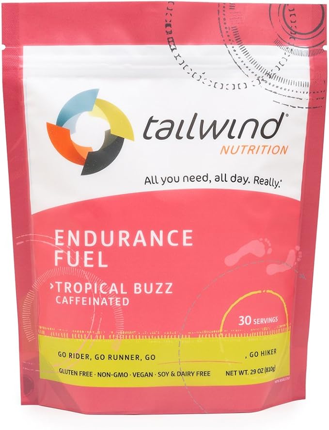 Tailwind Nutrition Endurance Fuel, Carbohydrate & Electrolyte Sports Drink Mix Powder, Gluten-Free