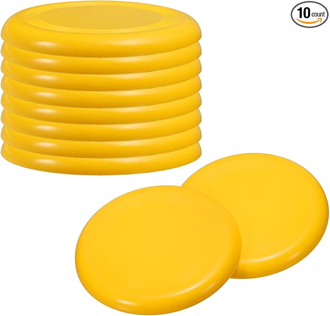 PATIKIL Flying Disc Colorful Plastic Flying Disk Flyer for Outdoor Sports Training Playing Lawn Game