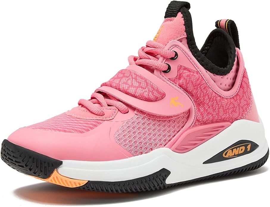 AND1 Boys & Girls Basketball Shoes, Cool Kids Basketball Sneakers, Size Little Kid 11 to Big Kid 7