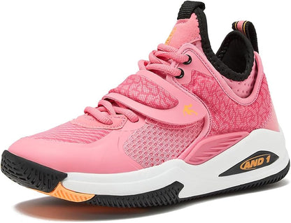 AND1 Boys & Girls Basketball Shoes, Cool Kids Basketball Sneakers, Size Little Kid 11 to Big Kid 7
