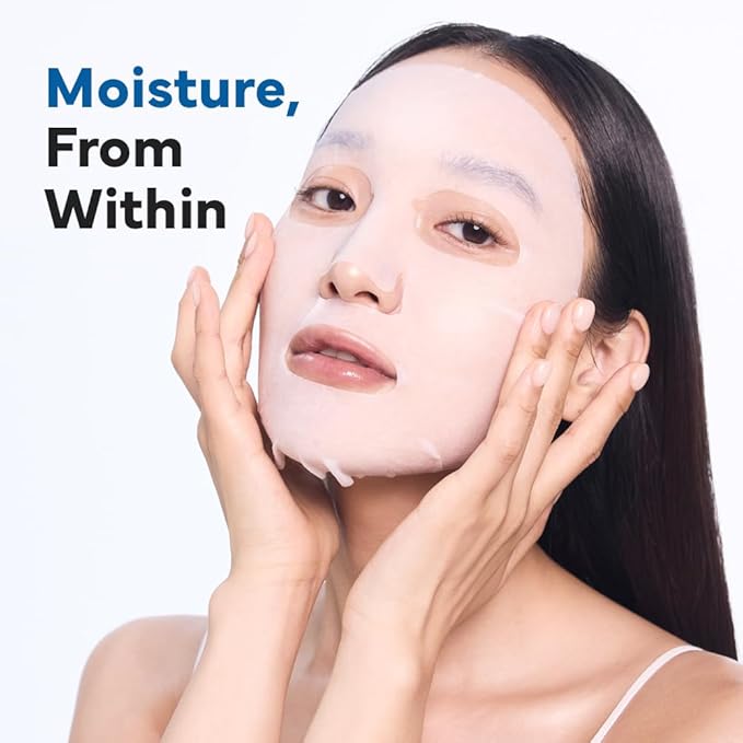 SAM?™U PH Sensitive Aqua Fit Face Mask ??Hydrating & Soothing Vegan Sheet Mask with Hyaluronic Acid