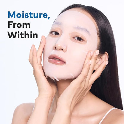 SAM?™U PH Sensitive Aqua Fit Face Mask ??Hydrating & Soothing Vegan Sheet Mask with Hyaluronic Acid