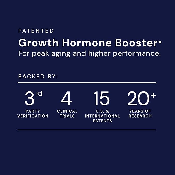 Novex Biotech GF-9 Rapid Dissolve Powder - Anti-Aging Supplements for Men, HGH Booster, Support