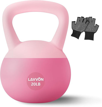 Soft Kettlebell - Cushioned Impact-Resistant Base and Anti-Slip, Kettle bell Anti-Slip Grip Weight
