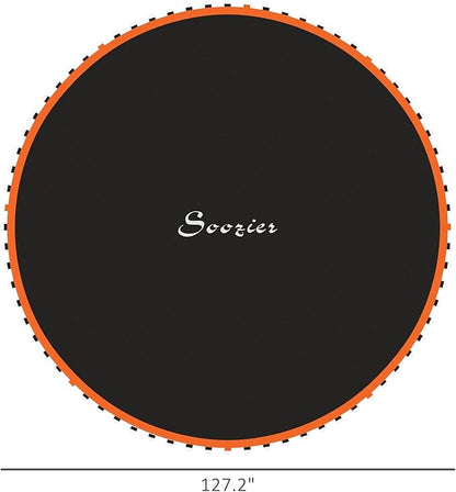 Soozier Trampoline Replacement Mat, Fits 12' Trampoline with 72 V Hooks, 5. 5" Springs, Trampoline