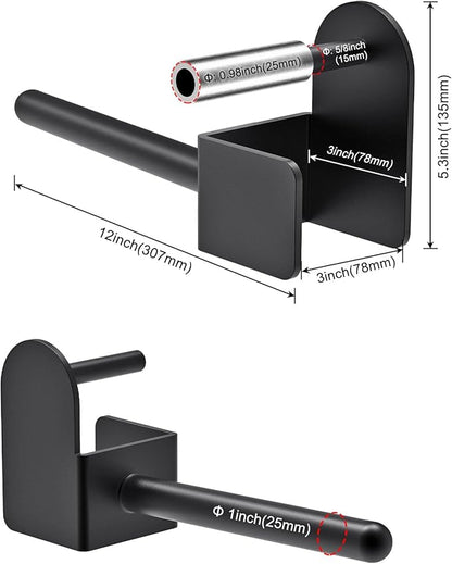 Kipika Weight Plate Holder for 2x2 and 3x3 Power Rack - Attachment for Storage - Fits Standard