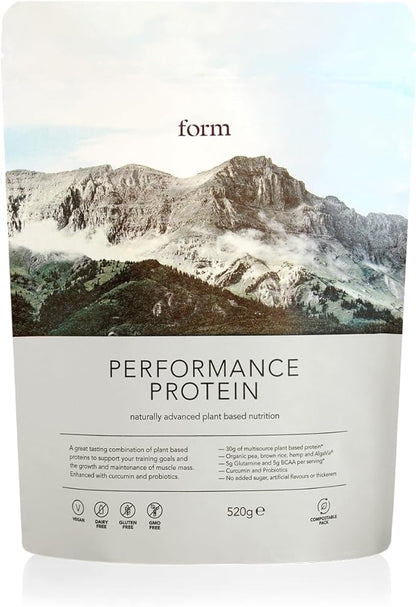 Form Performance Protein - Vegan Protein Powder - 30g of Plant Based Protein per Serving, with